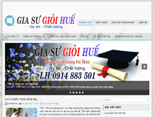 Tablet Screenshot of giasugioihue.com